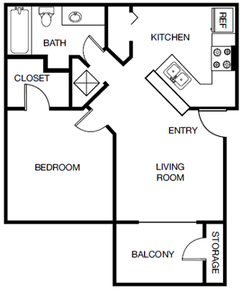 1A floor plan