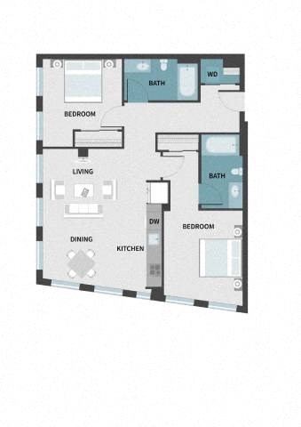 2D floor plan