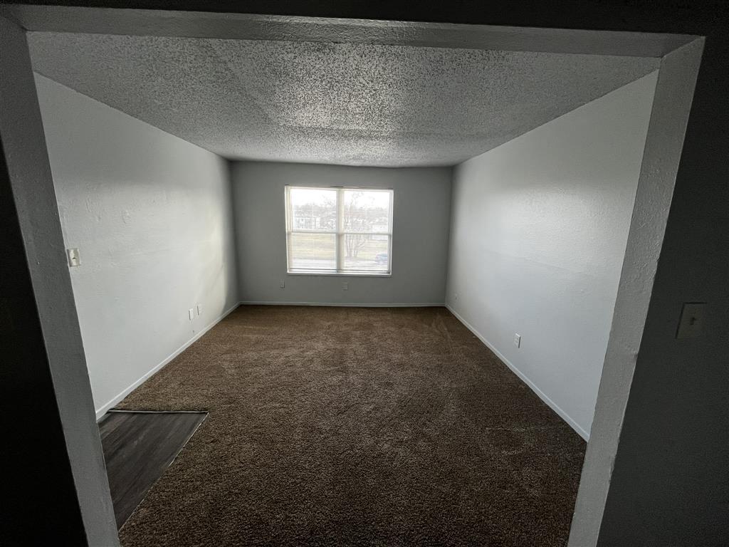 a living room with a window