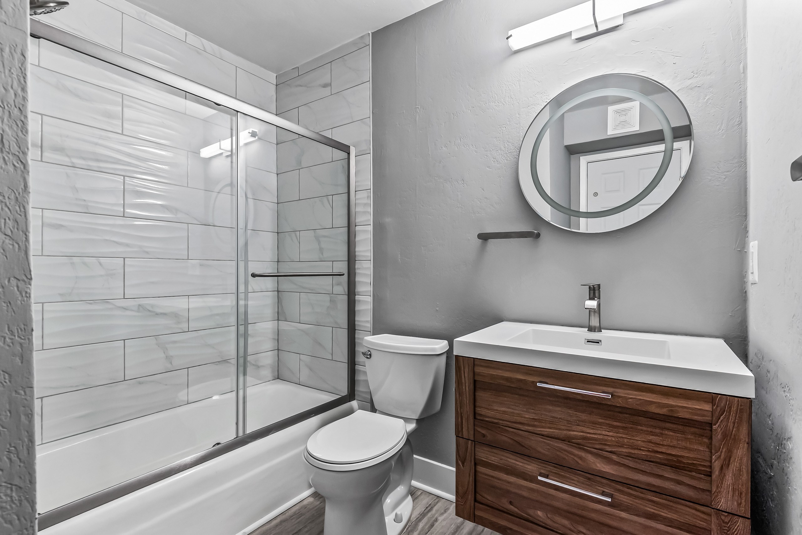 Spa Inspired Bathroom at The Sanctuary, Tallahassee