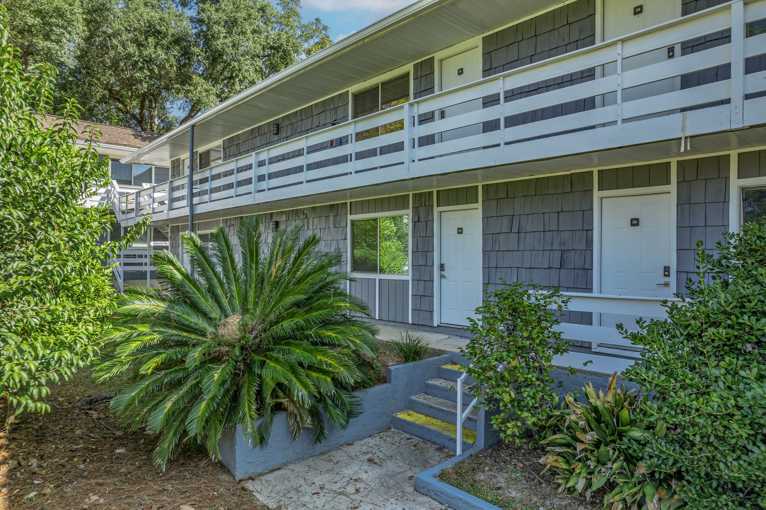 Exterior View With Balcony at The Sanctuary, Tallahassee, FL