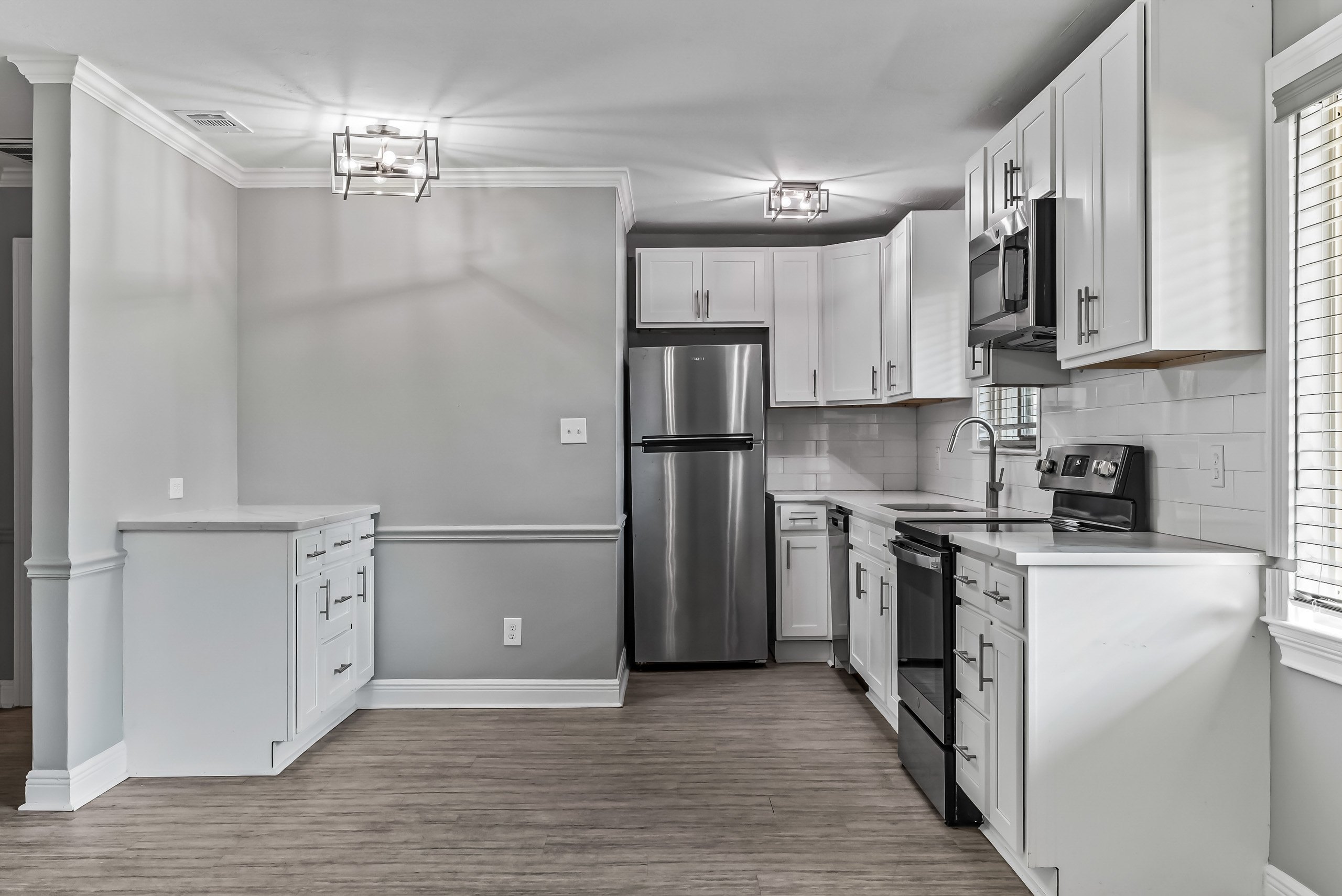 Renovated Kitchen at The Sanctuary, Tallahassee, FL