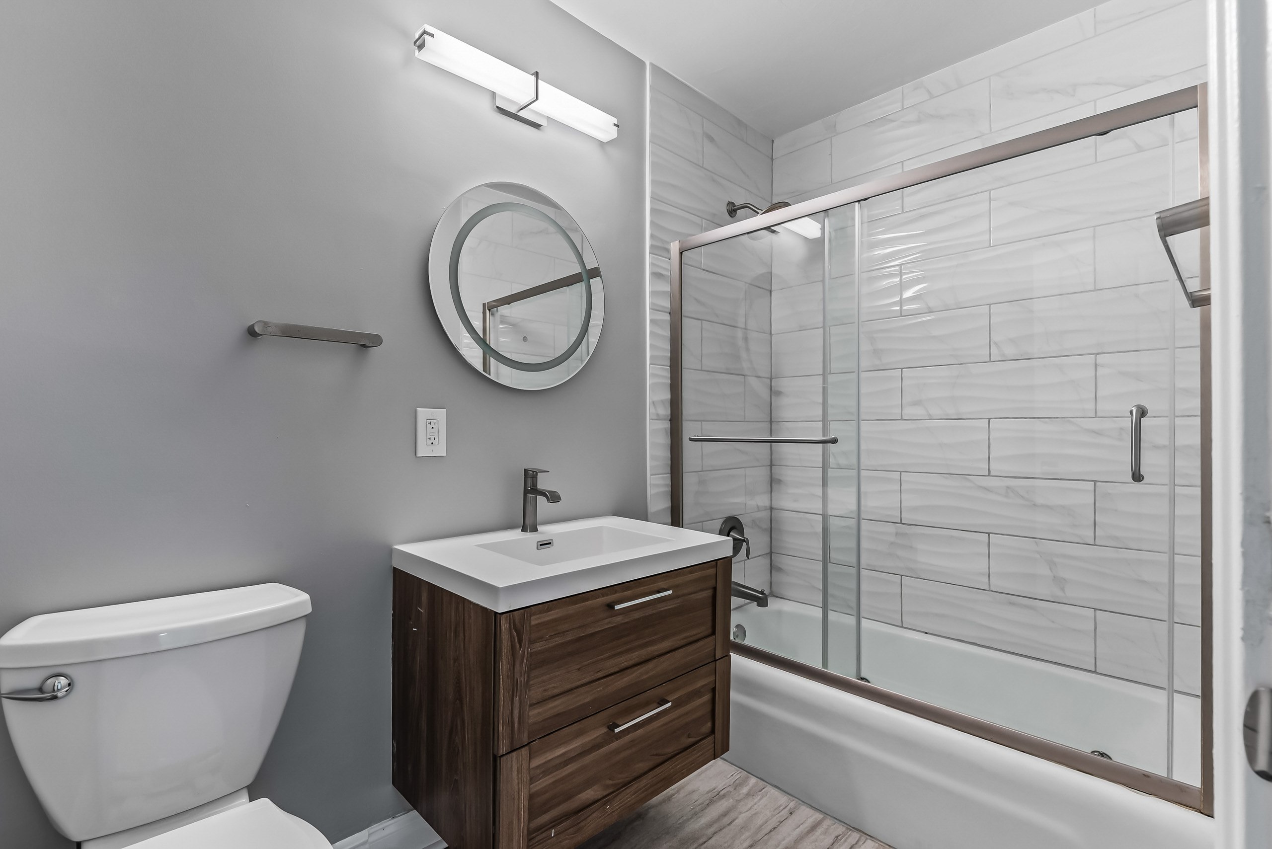 Spa Inspired Bathroom at The Sanctuary, Tallahassee, Florida