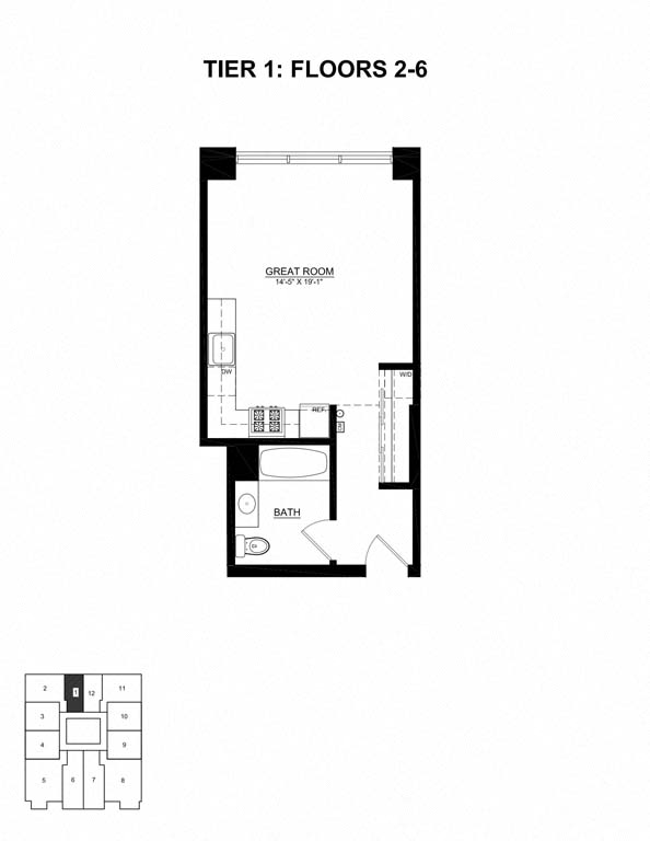 The Montauk 1546-50 N Wieland St / 227-33 W North Ave, Chicago, IL 60610