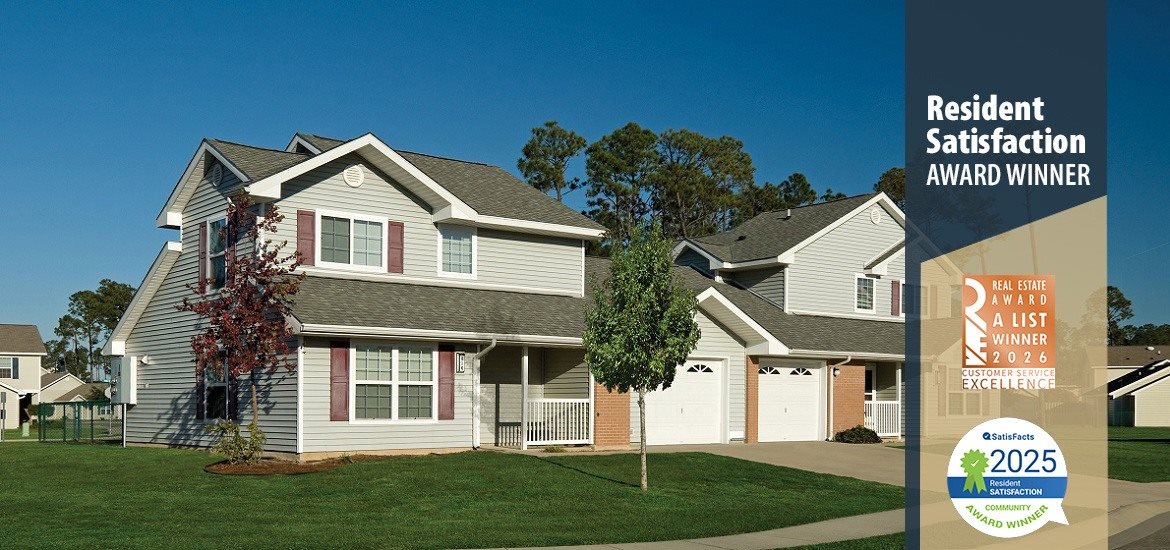 A residential building has won a resident satisfaction award.