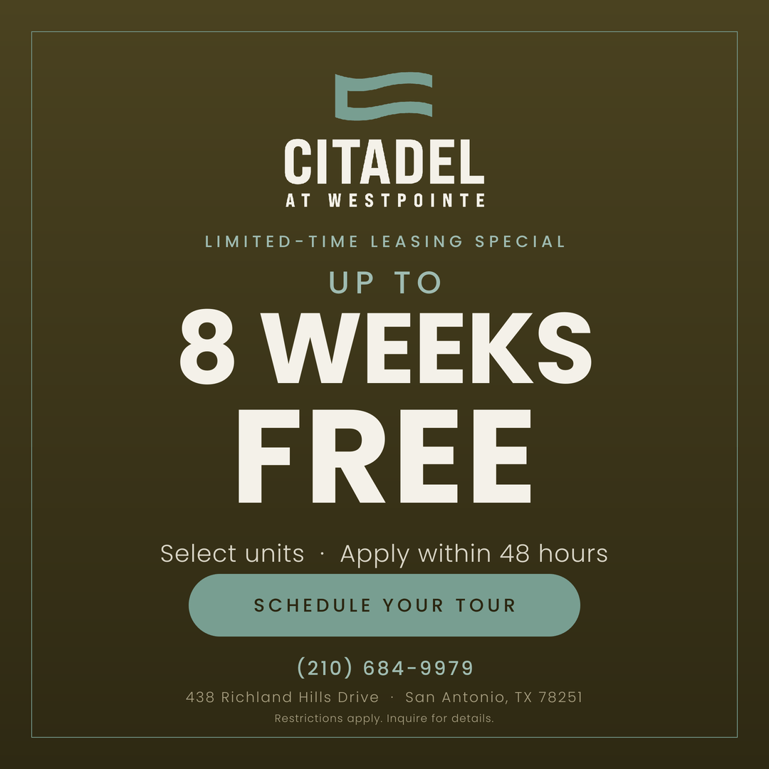 Citadel at Westpointe leasing special
