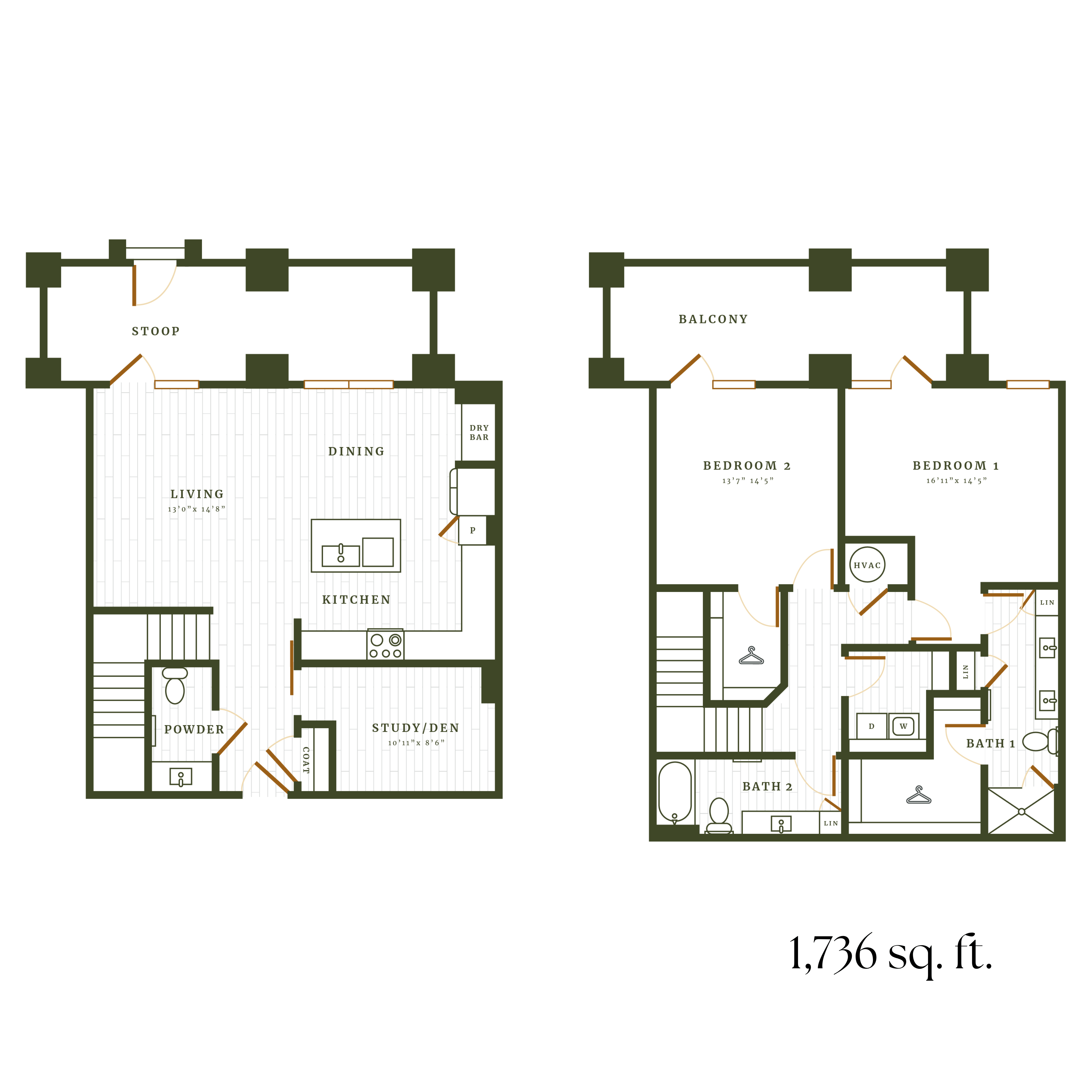 2BR Signature Townhome Image