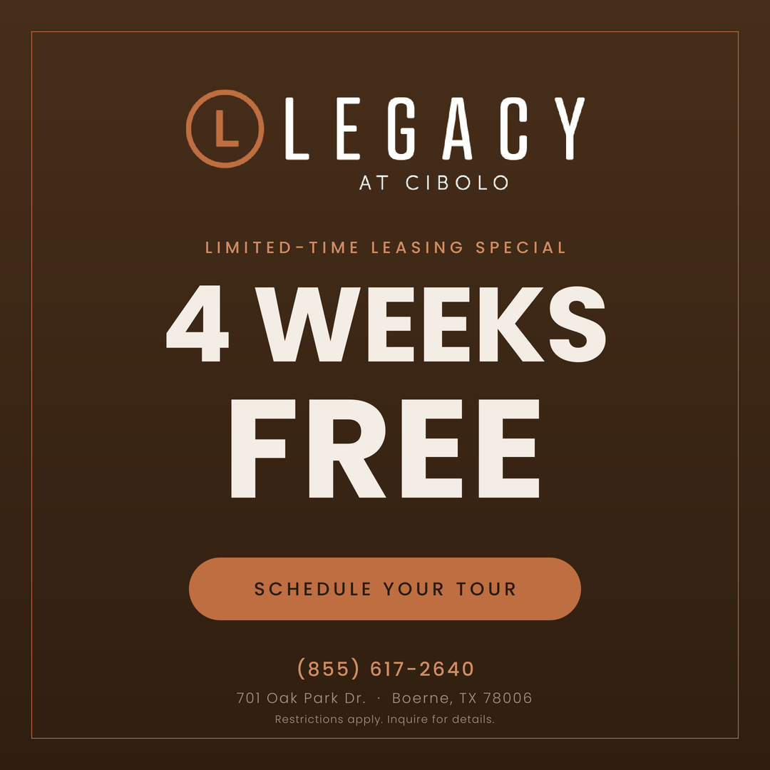 Legacy at Cibolo leasing special