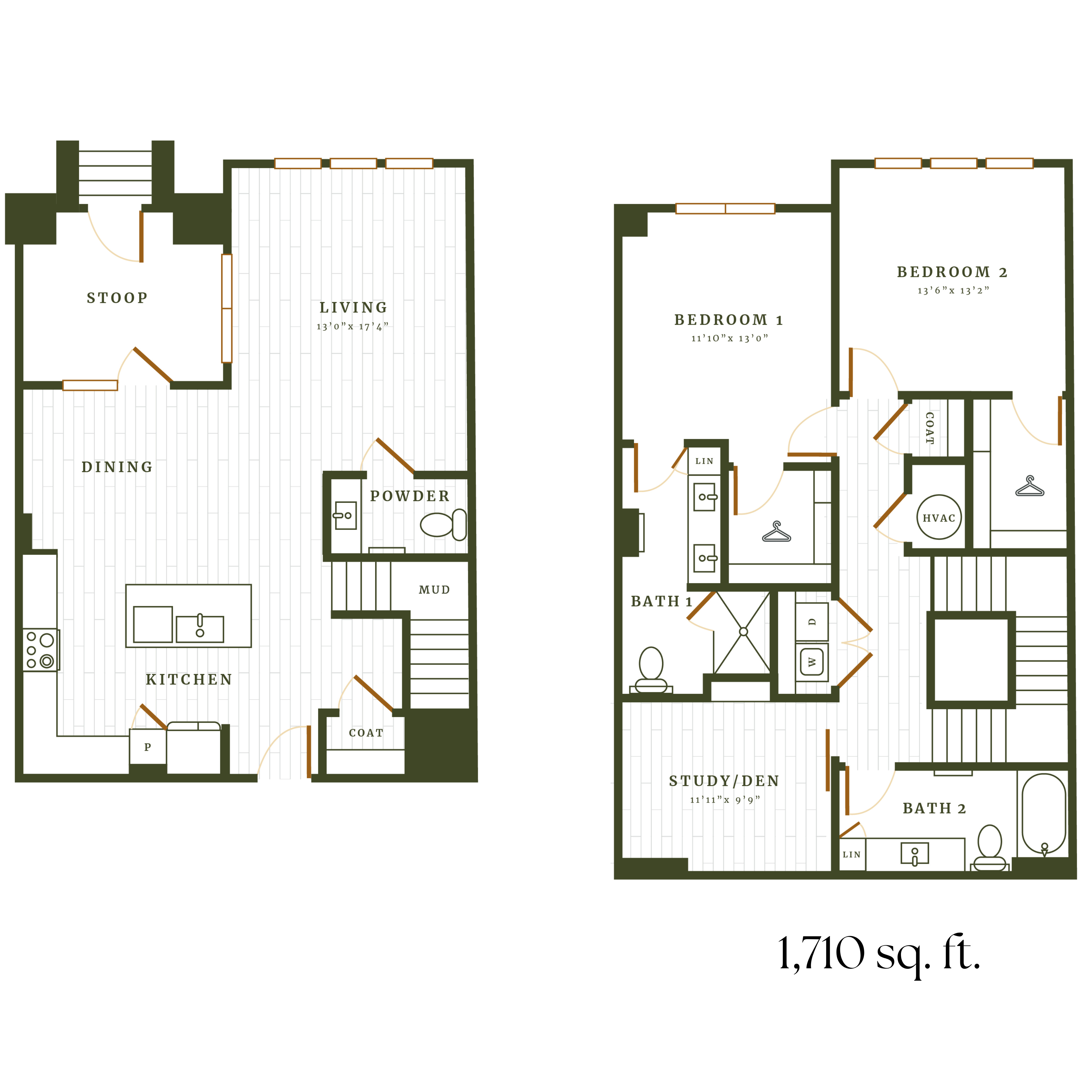 2BR Signature Townhome Image