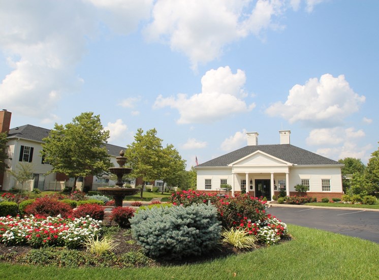 This is a photo of the Leasing Office at Washington Park in Centerville, OH.