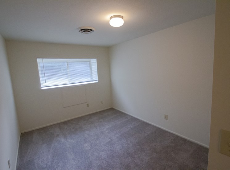 This is a photo of the second bedroom in a 849 square foot 2 bedroom, 2 bath apartment at Park Lane Apartments in Cincinnati, OH.