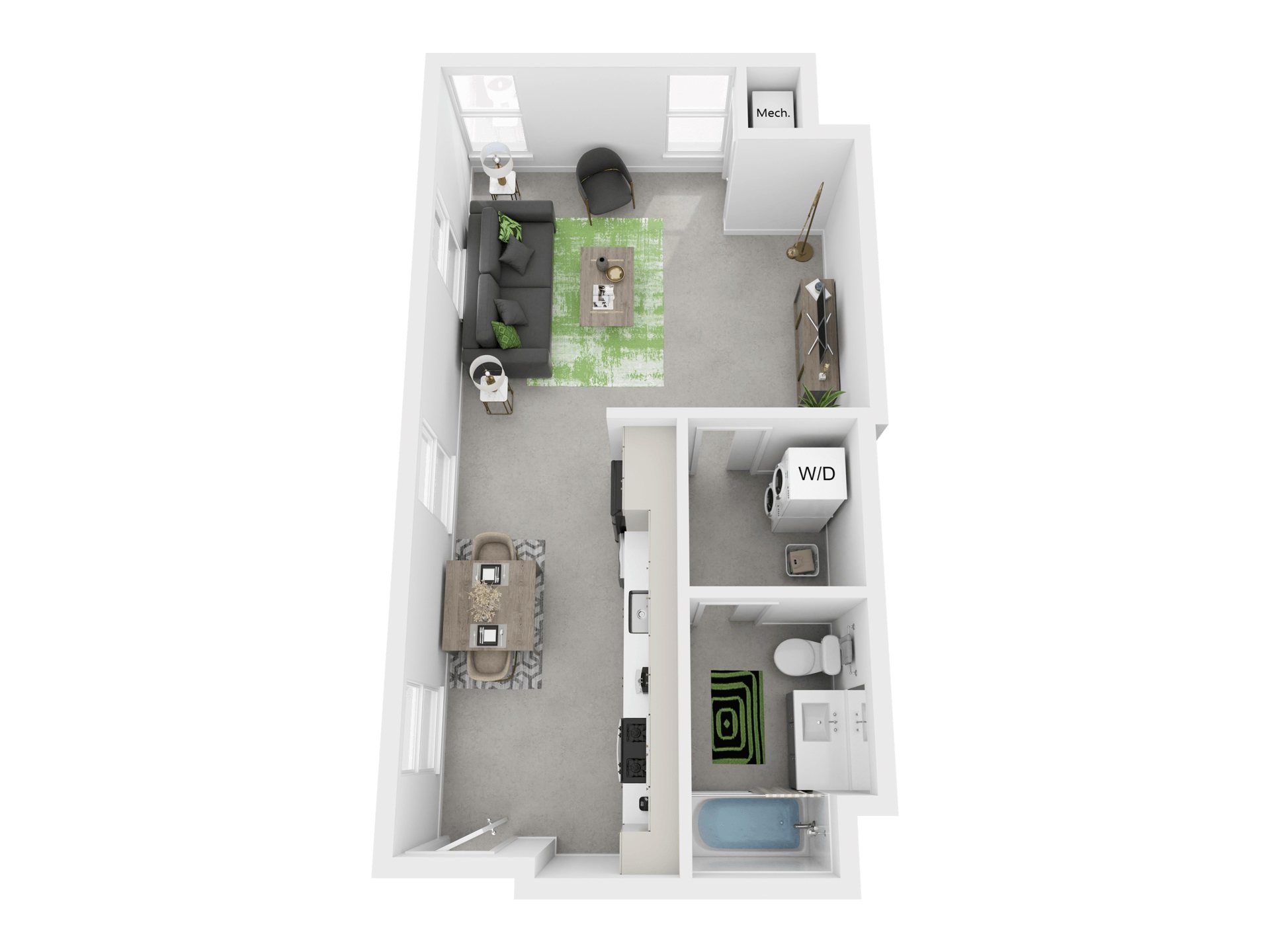 Studio floor plan