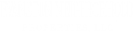 The image shows the logo of Evansville Neighborhood Properties, LLC.