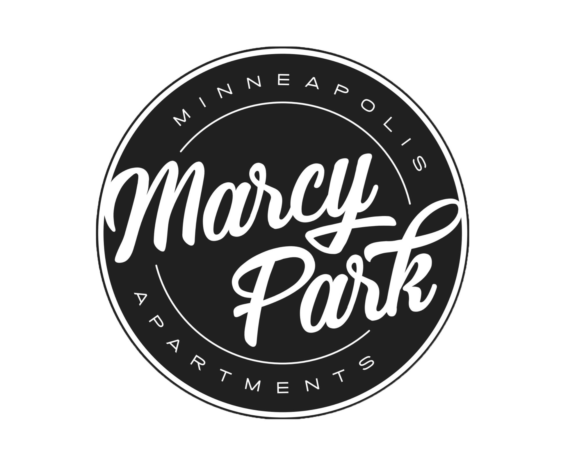a logo for marcy park apartments