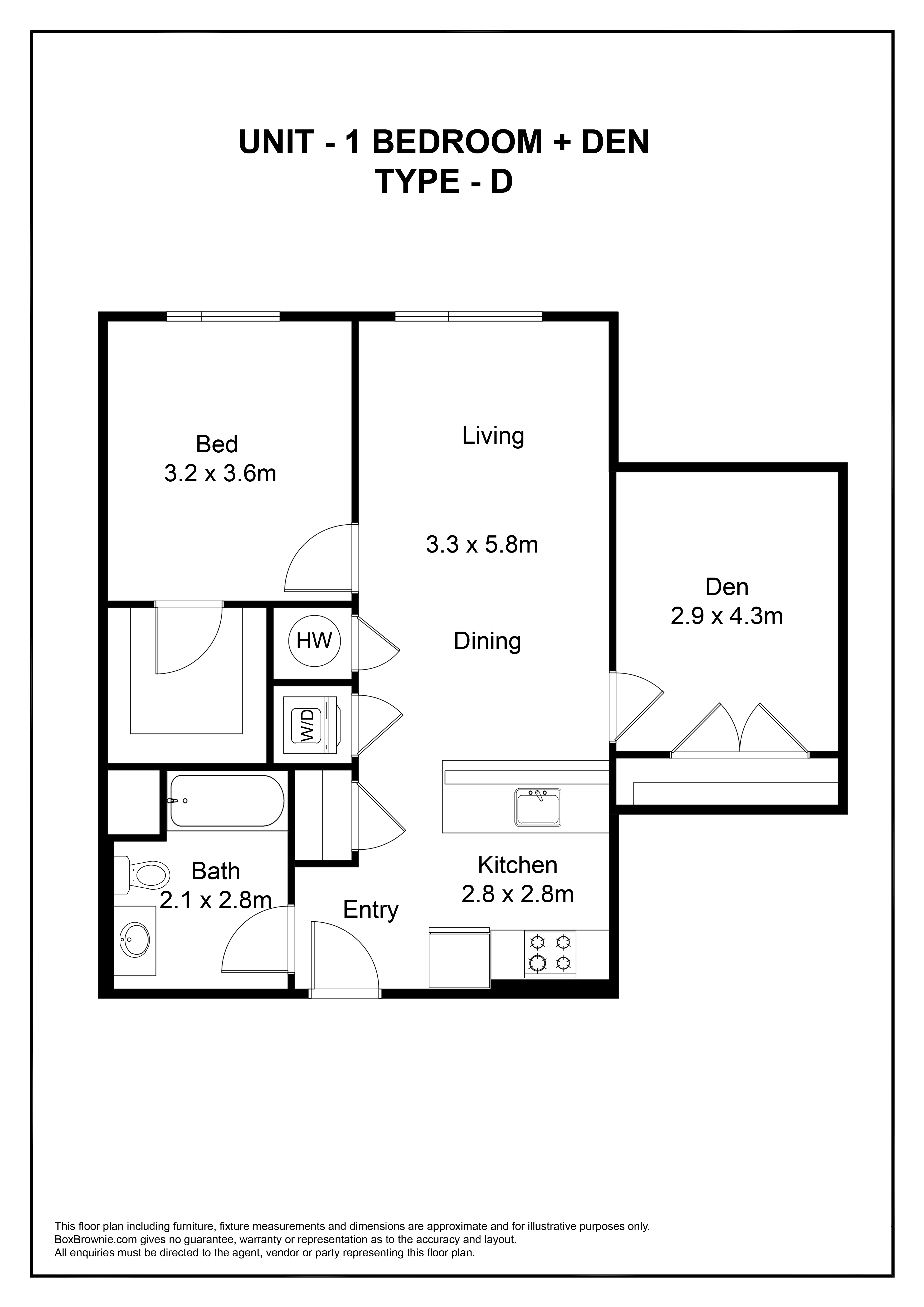Floorplan for Unit 310