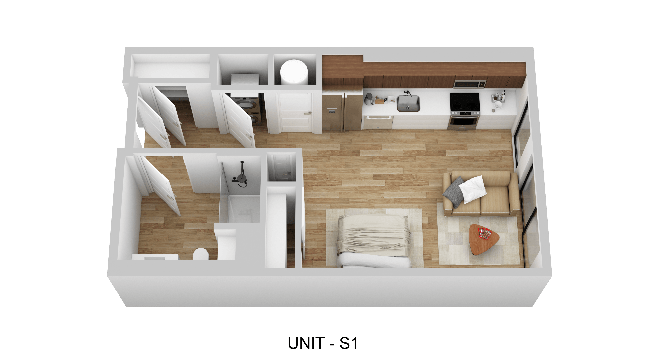 Floorplan for Unit 103