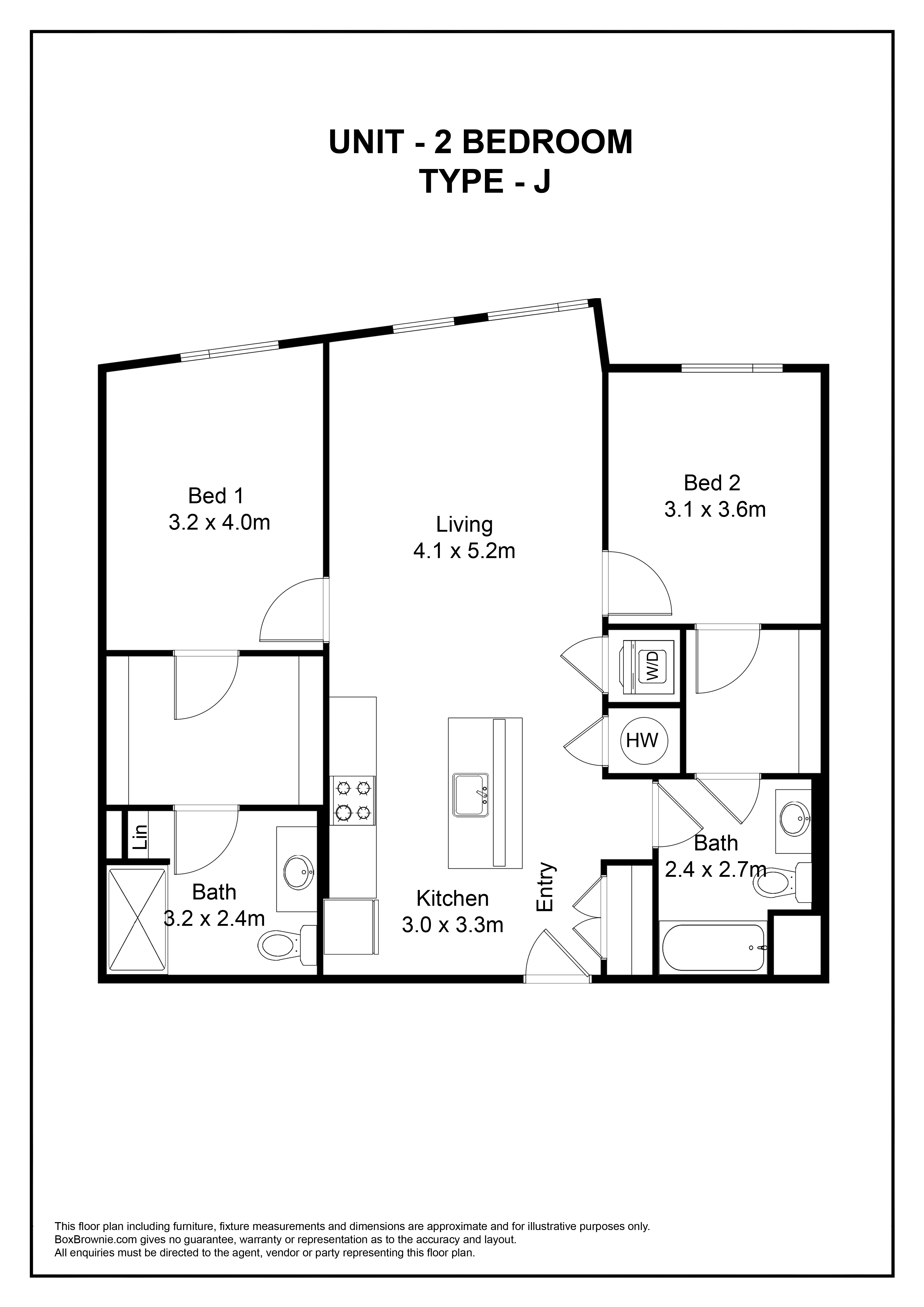 Floorplan for Unit 317