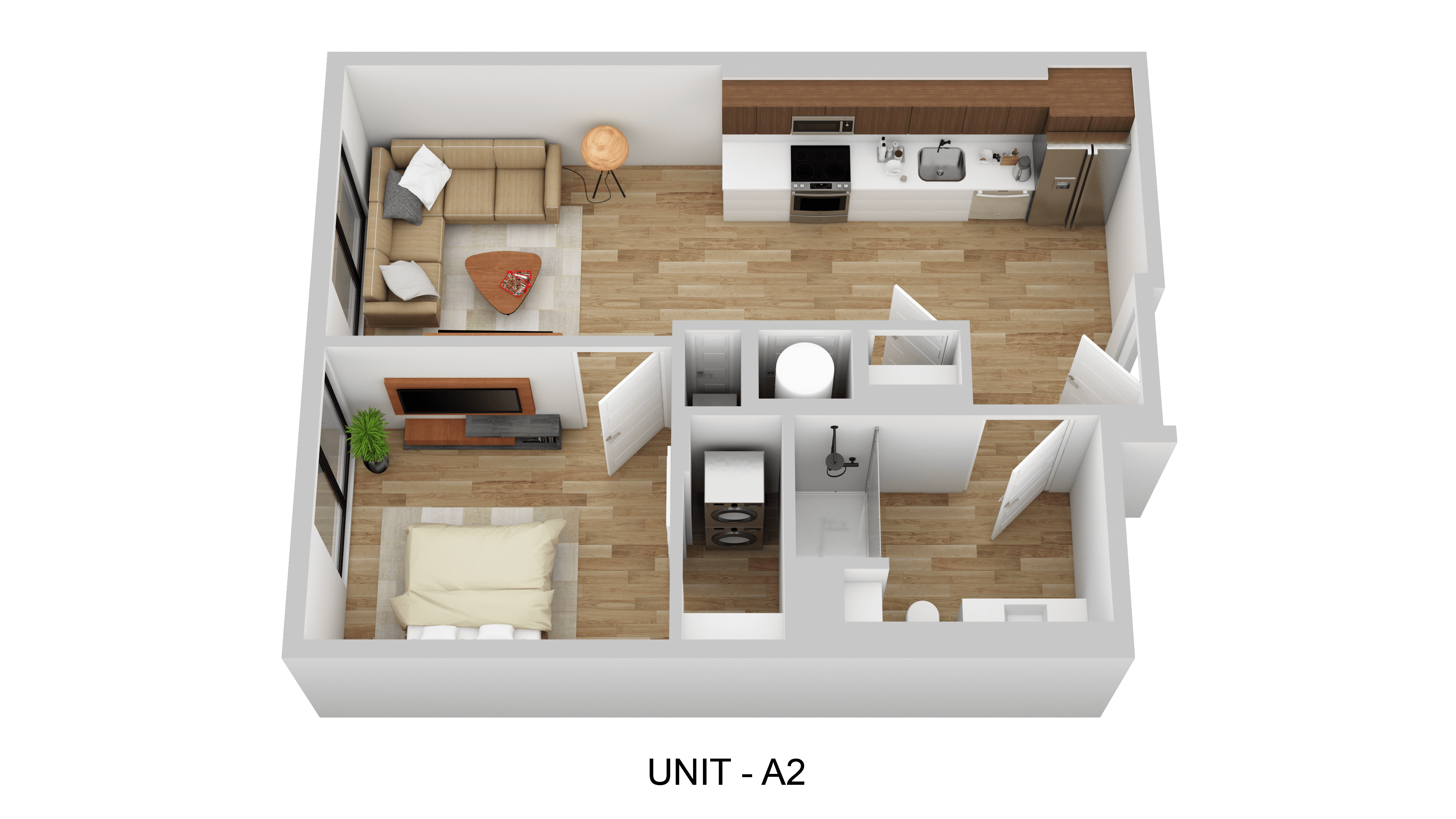 Floorplan for Unit 434