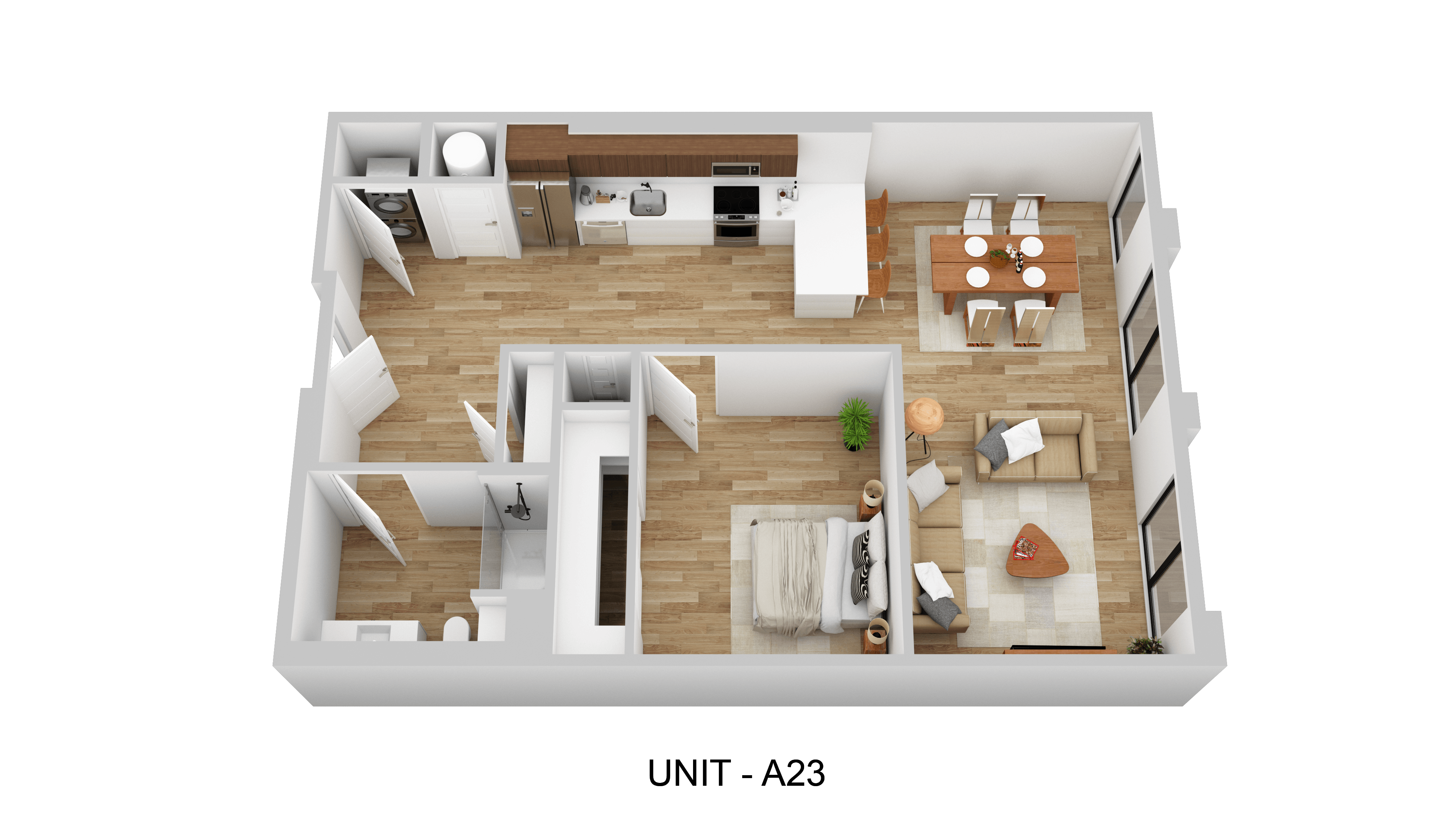 Floorplan for Unit 330