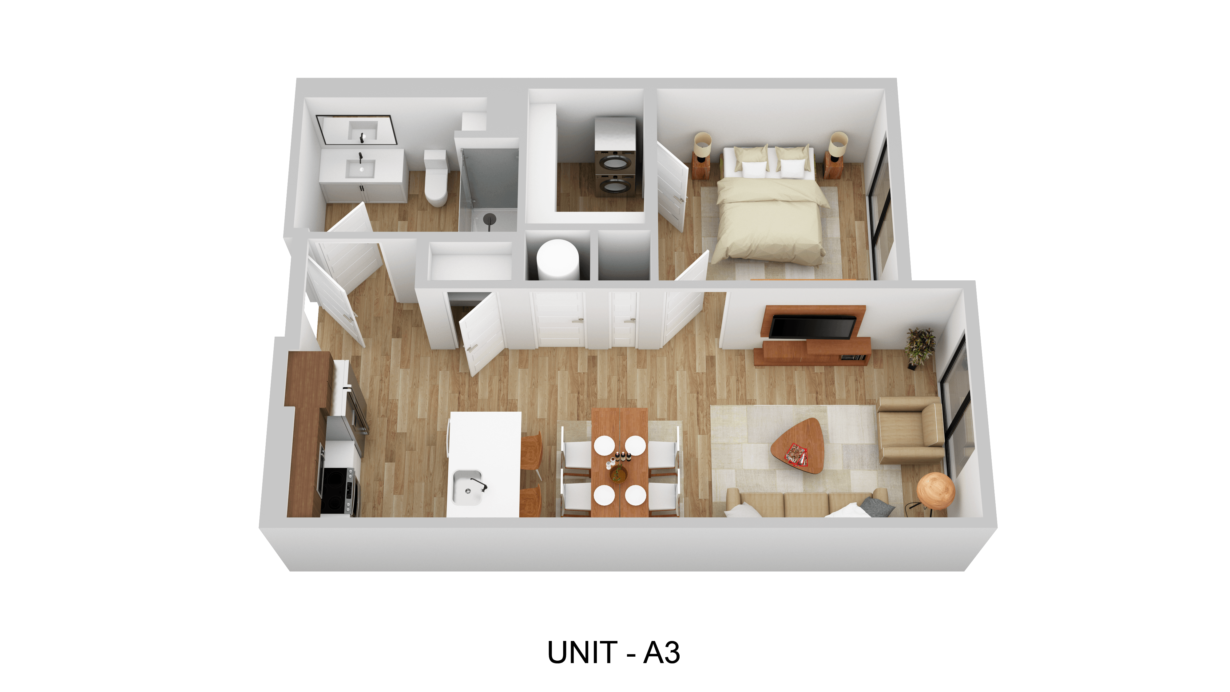 Floorplan for Unit 121