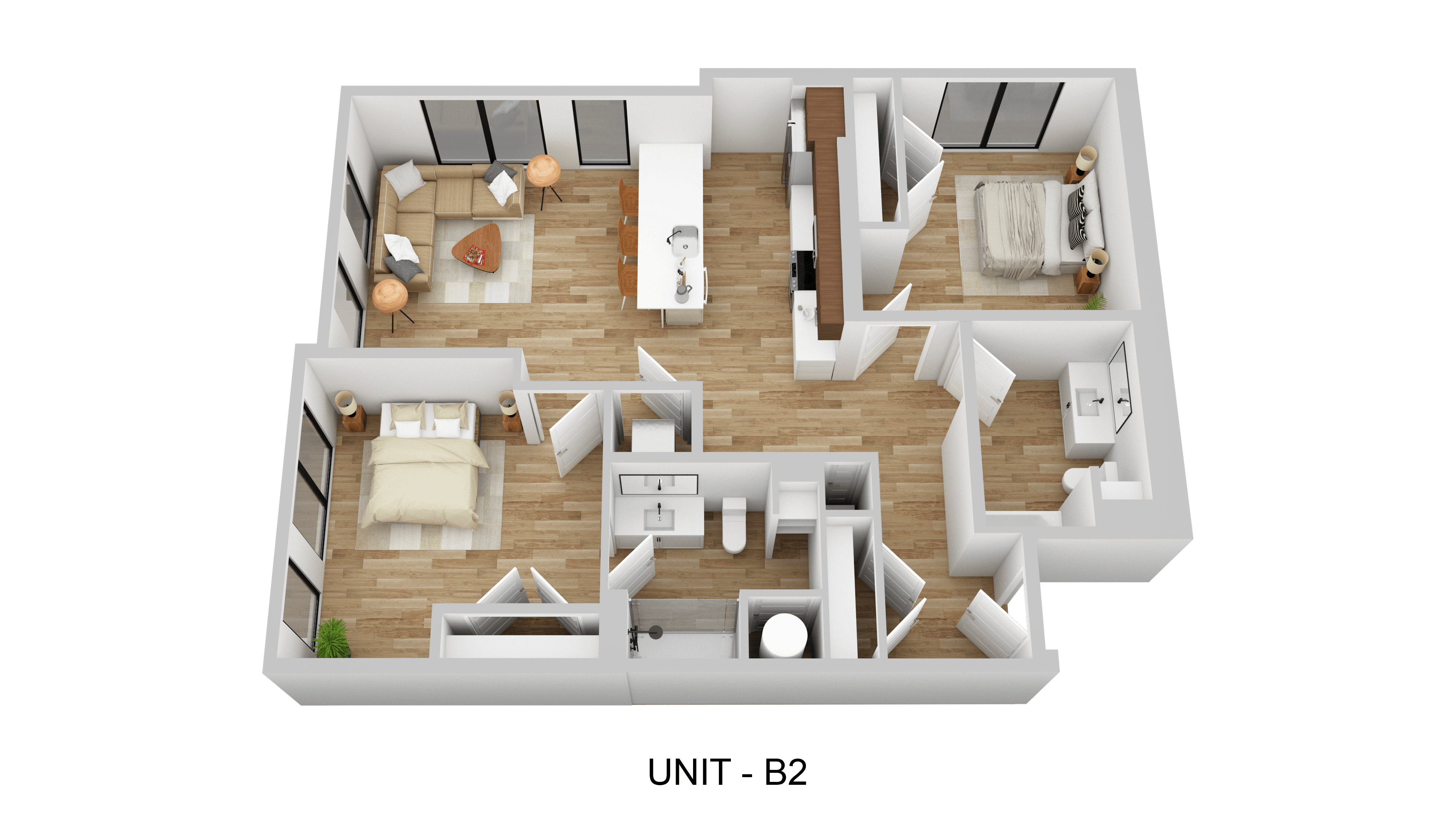Floorplan for Unit 141