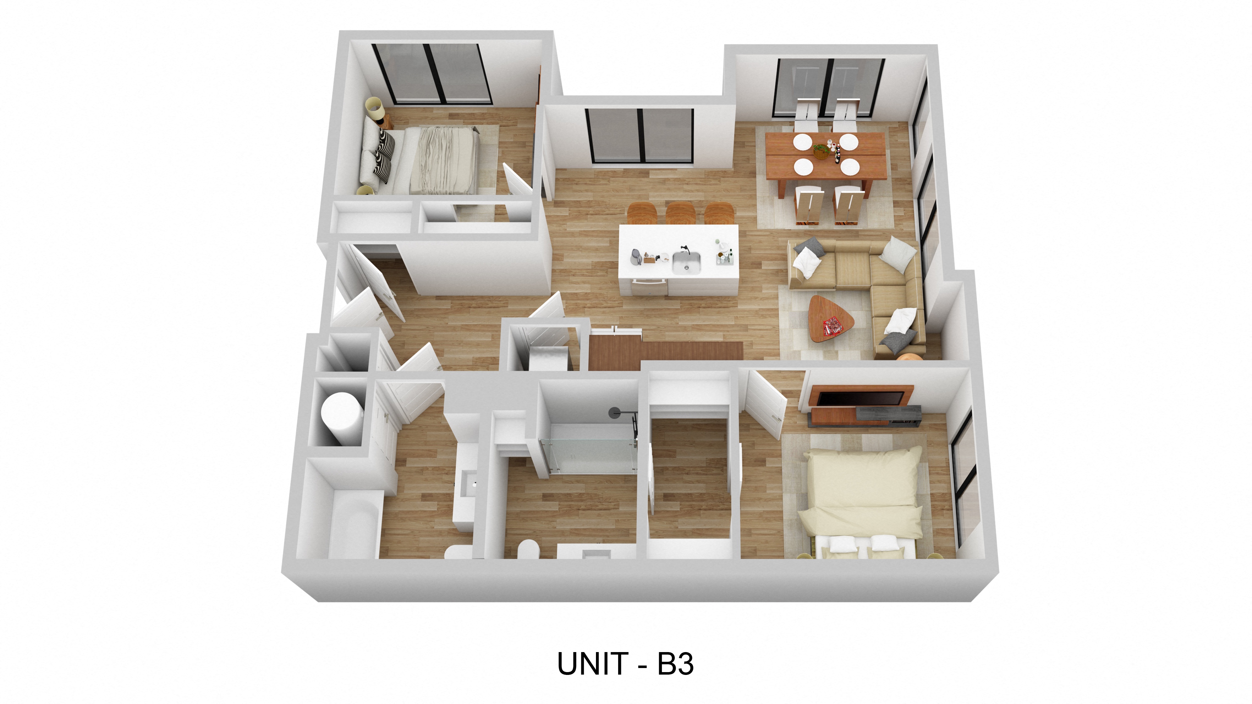 Floorplan for Unit 219