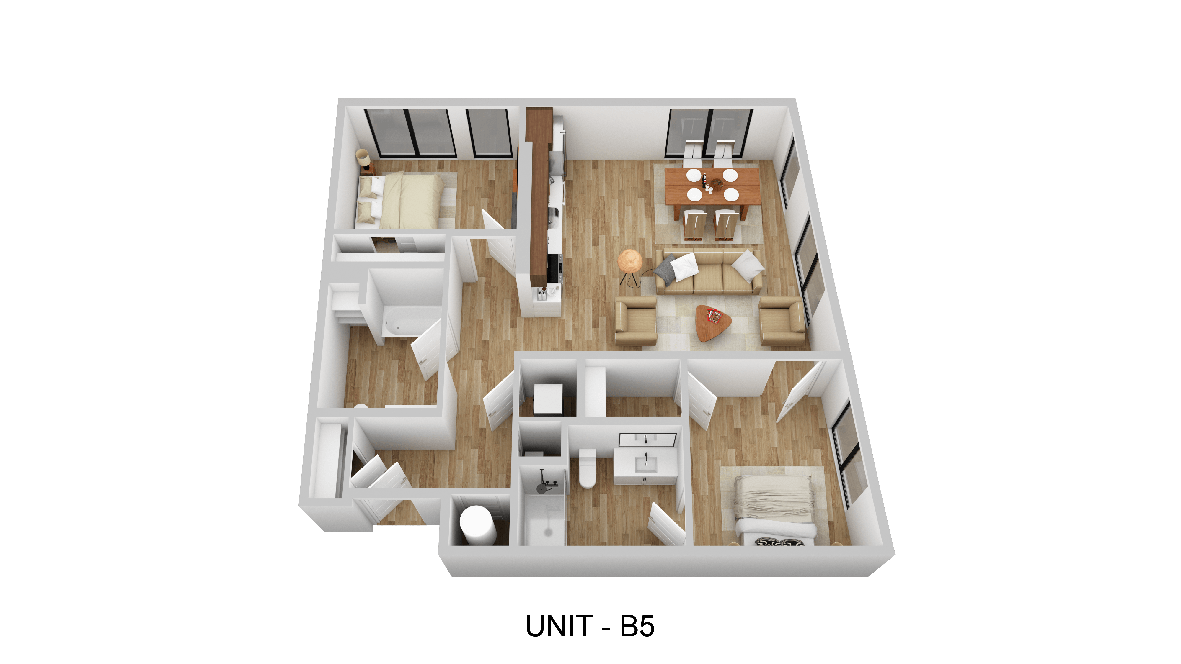Floorplan for Unit 259