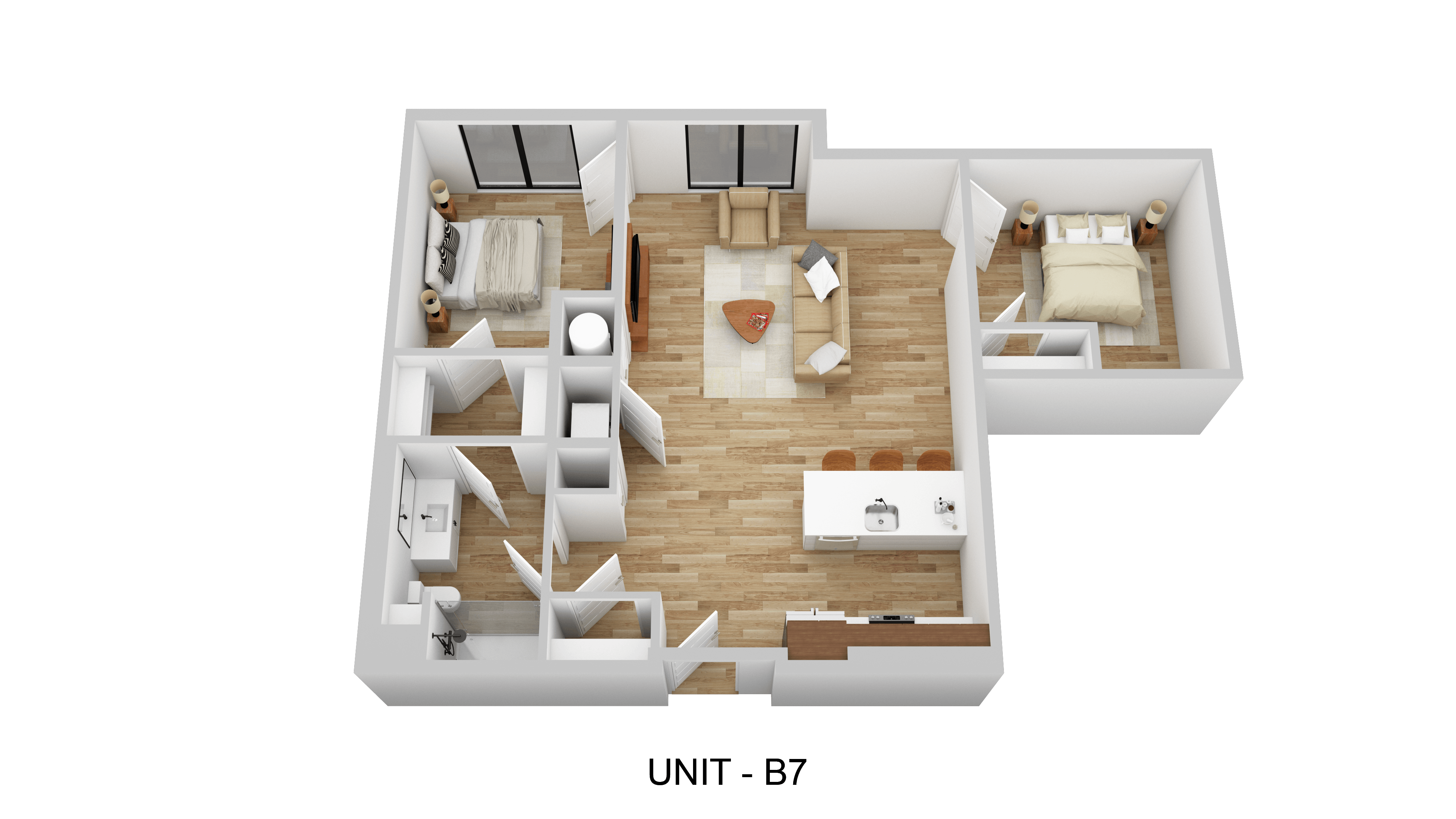 Floorplan for Unit 256