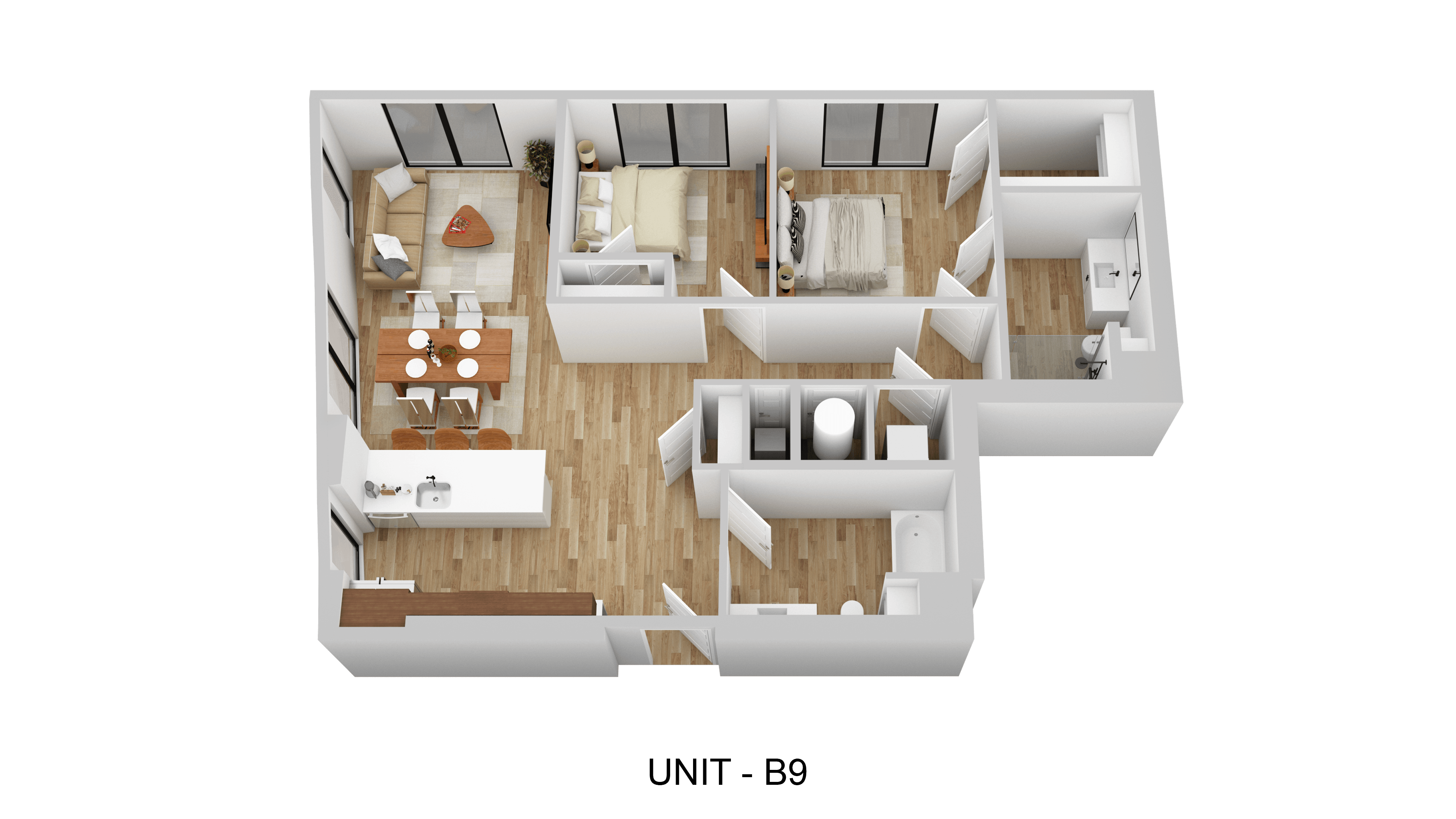 Floorplan for Unit 146
