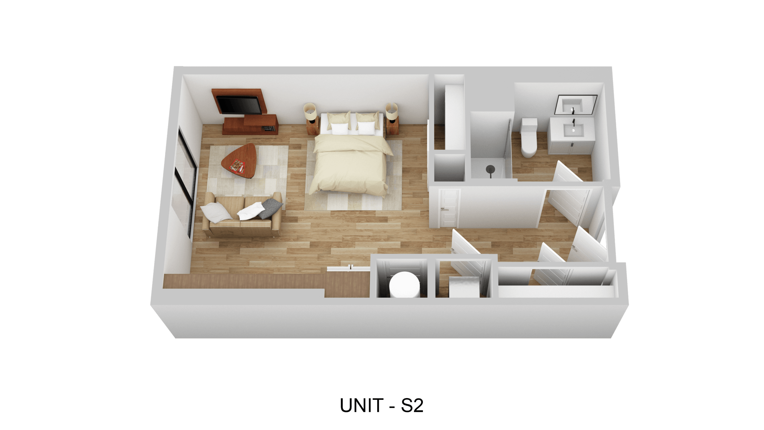 Floorplan for Unit 317
