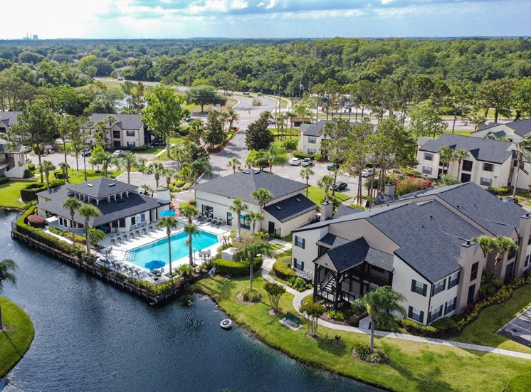 Aerial of  Apartments in Orlando FL
