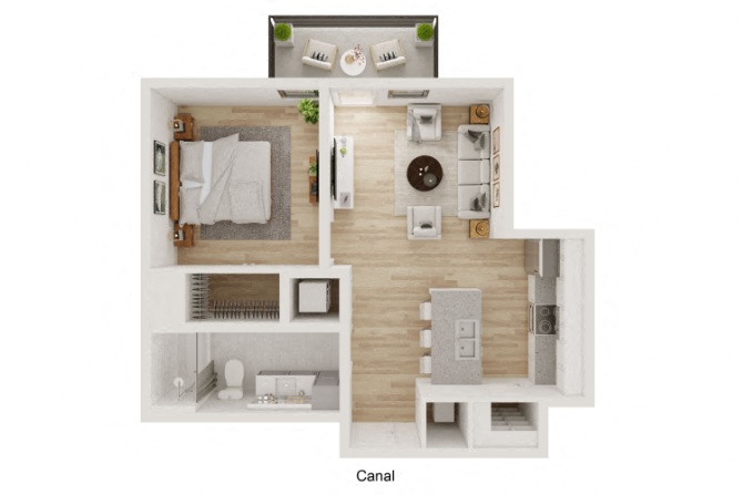 Shiplock View Canal Floor Plan