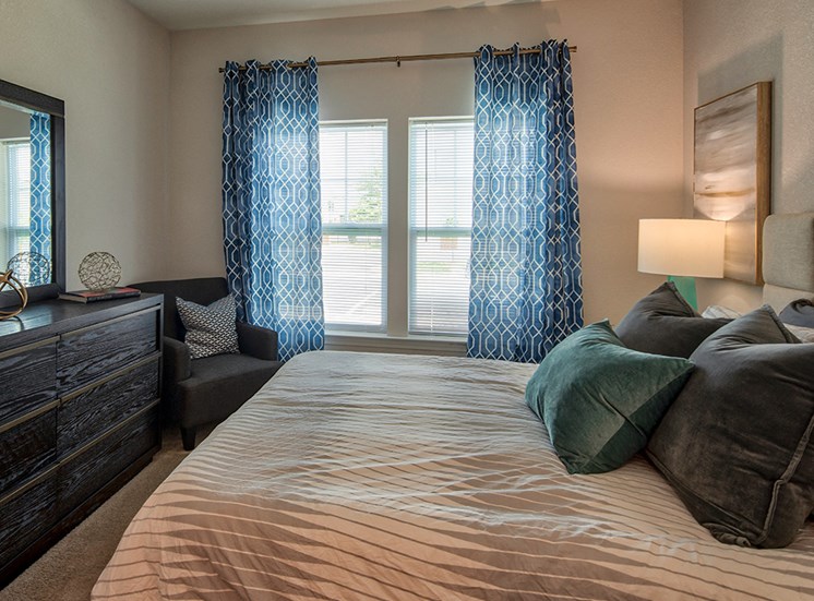 Bedroom at The Choices Luxury Apartments