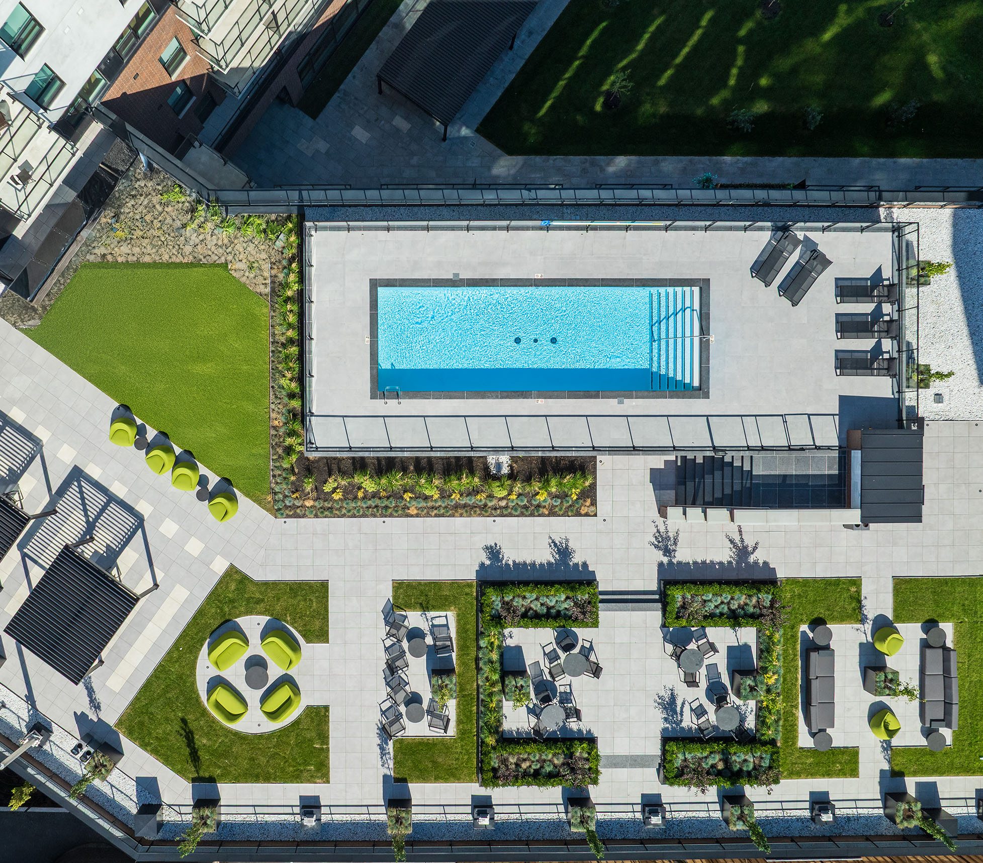 Roof terrace