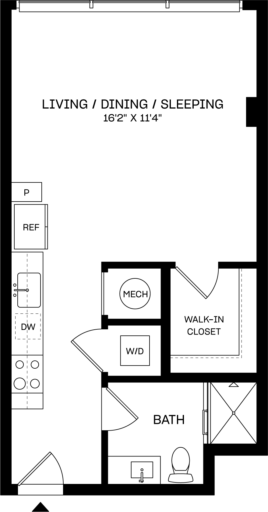 Floor plan layout diagram for S1