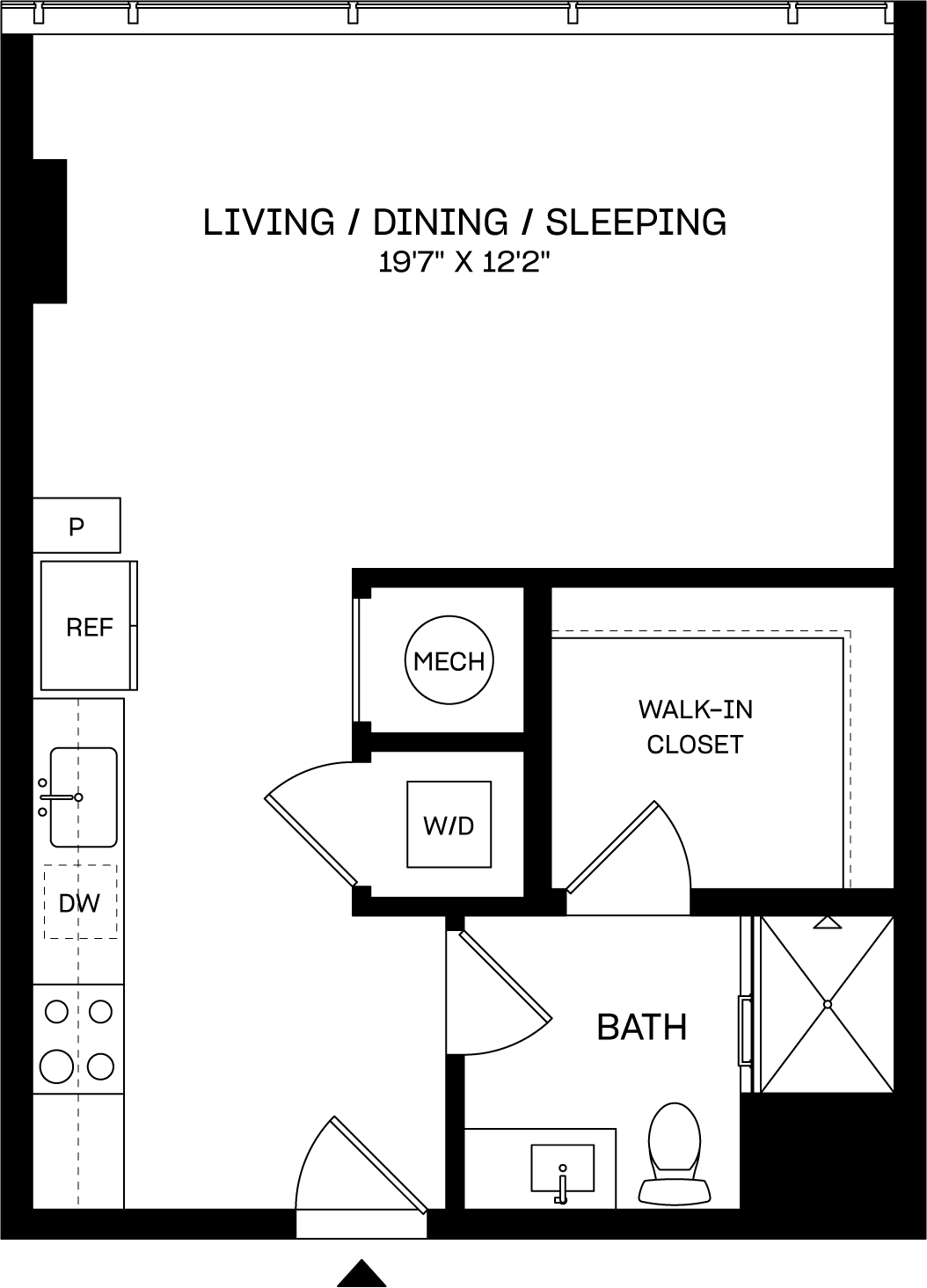 Floor plan layout diagram for S2