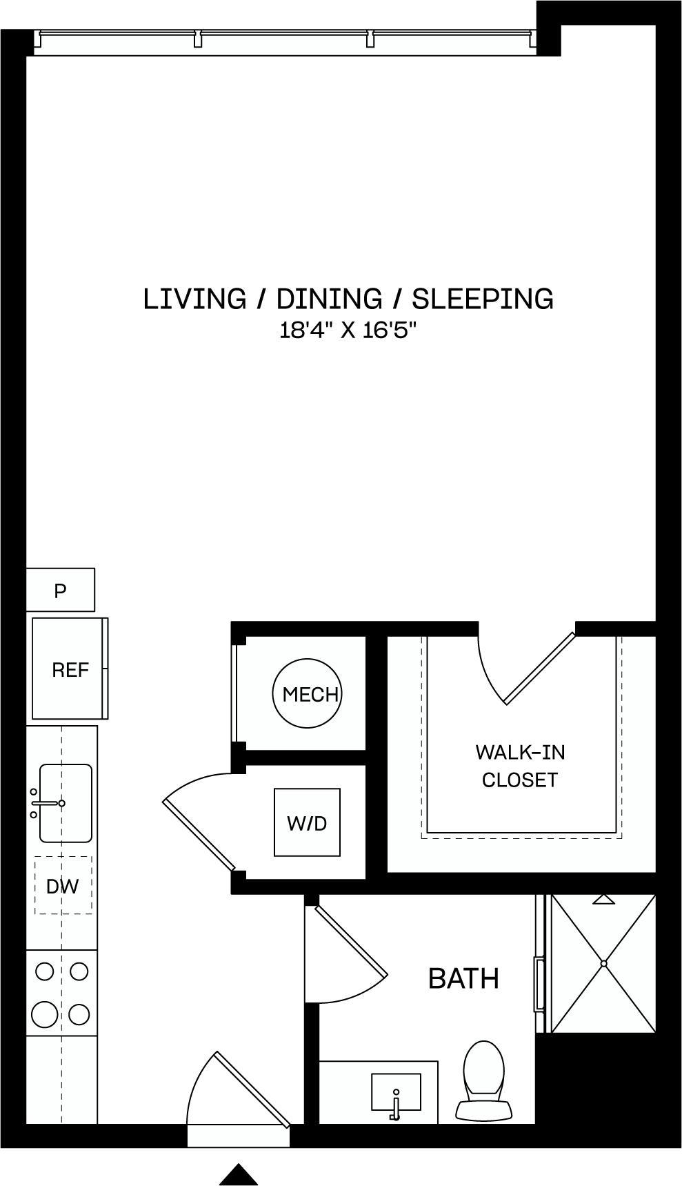 Floor plan layout diagram for S4