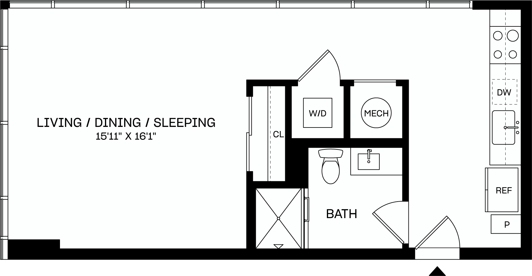 Floor plan layout diagram for S5