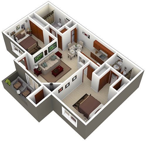 B2 floor plan
