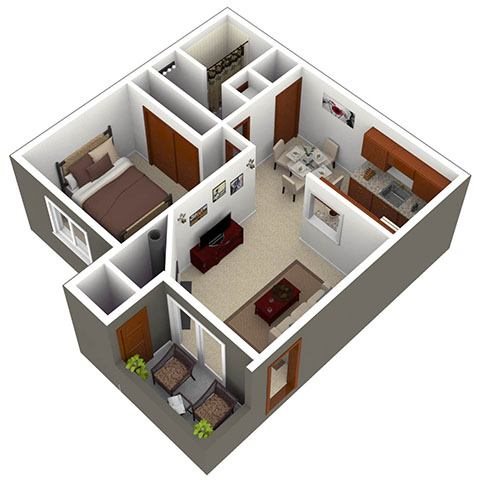 A1 floor plan
