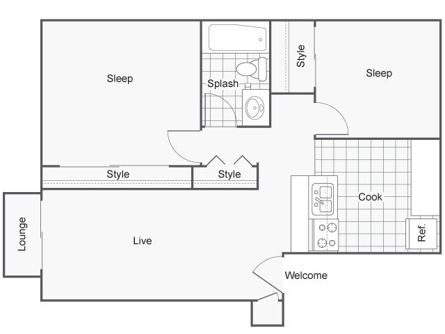 Dorado floor plan