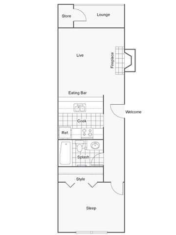 Vela floor plan