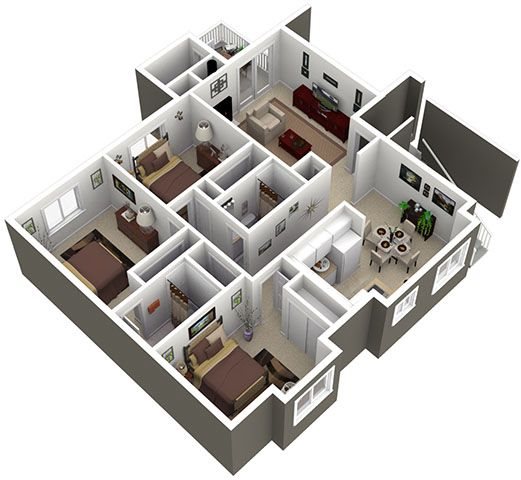 The Cedar floor plan