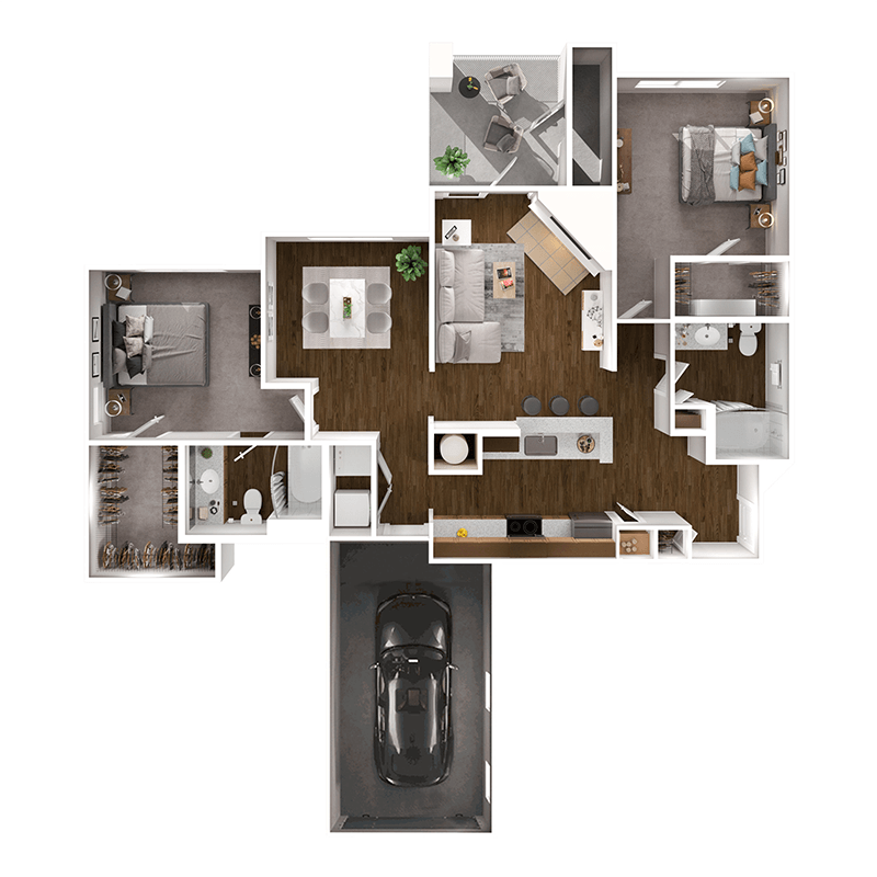 Mission Hill with Garage