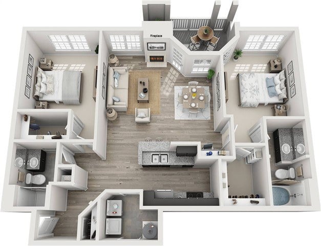 Miami Springs with attached garage and yard - Image 1