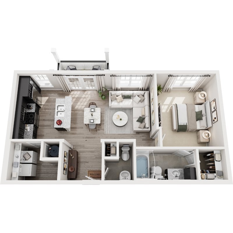 Floor plan Beaumaris 2