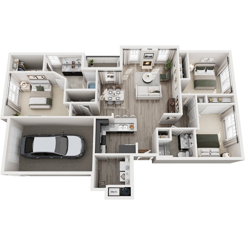 Floor plan Fonthill 1