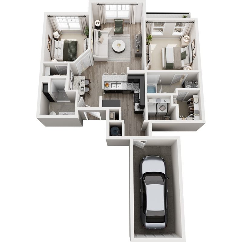 Floor plan Valentino 1