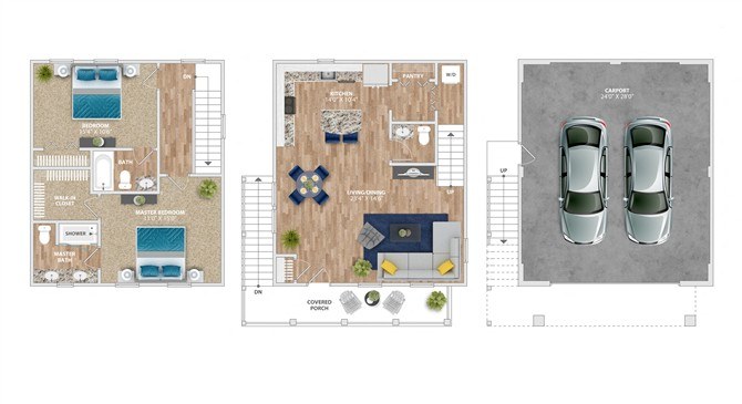 Edisto with Garage Image