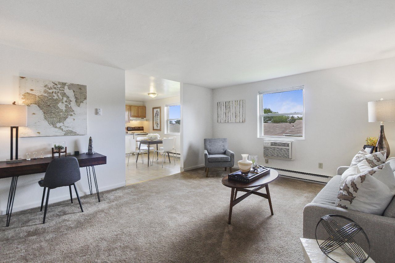 A floor plan of a room with a bed